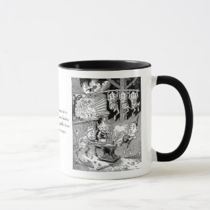 Taza Gnomo del herrero en la fragua