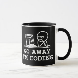 Taza Go Away IM Coding