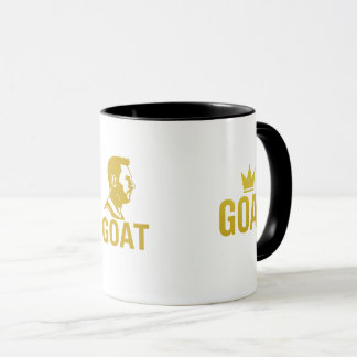 Taza GOAT Gold Crown Mug – Black & Gold