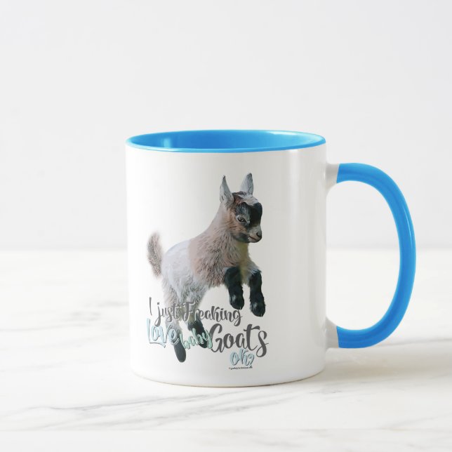 Taza GOAT LOVE | Acabo de masticar el amor, las cabras  (Derecha)