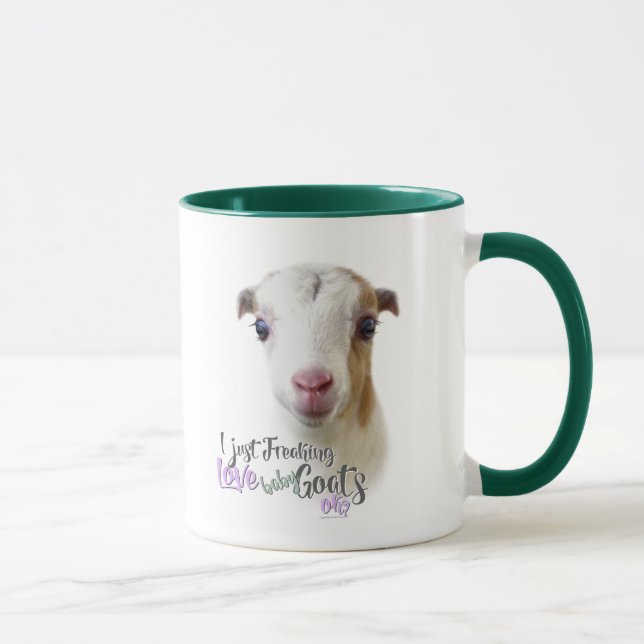 Taza GOAT LOVE | Acabo de masticar el amor, las cabras  (Derecha)