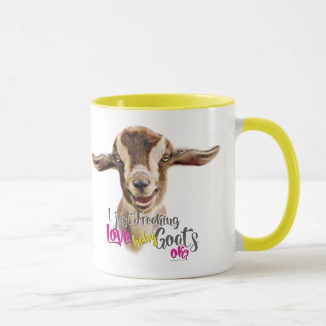 Taza GOAT LOVE | Acabo de masticar el amor, las cabras  (Derecha)