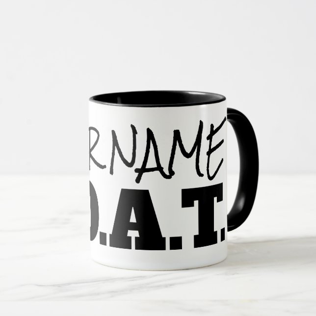 Taza GOAT Mayor De Todos Los Tiempos Nombre Personaliza (Anverso derecho)