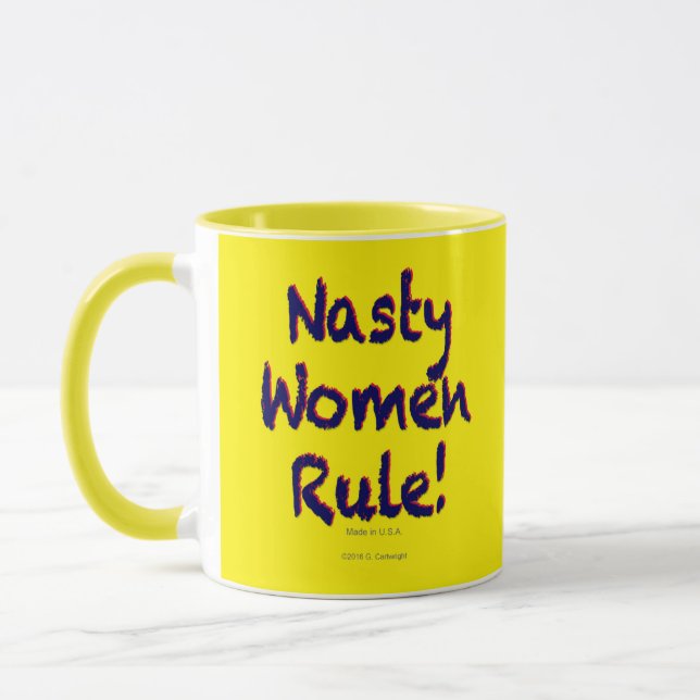 Taza Gobierno de las mujeres desagradables (Izquierda)