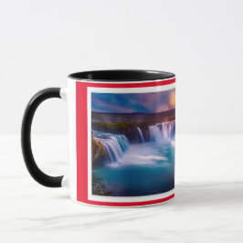 Taza Goðafoss Waterfall Mug