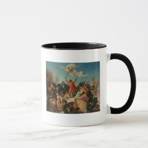 Taza Godfrey de Bouillon, cruzado francés