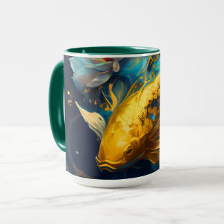 Taza Gold Koi :