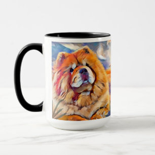 Taza GOLDEN CHICA chow