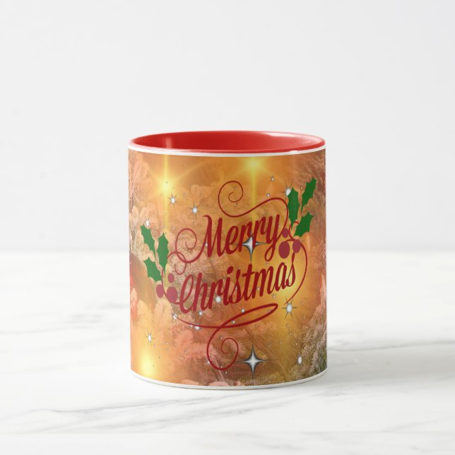 Taza   Golden Christmas design, (Centro)