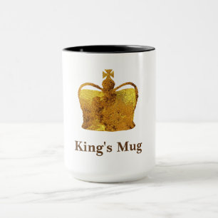 Taza Golden Crwon King Mug