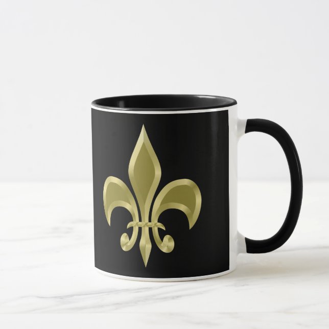 Taza Golden Fleur-de-Lis Mug (Derecha)