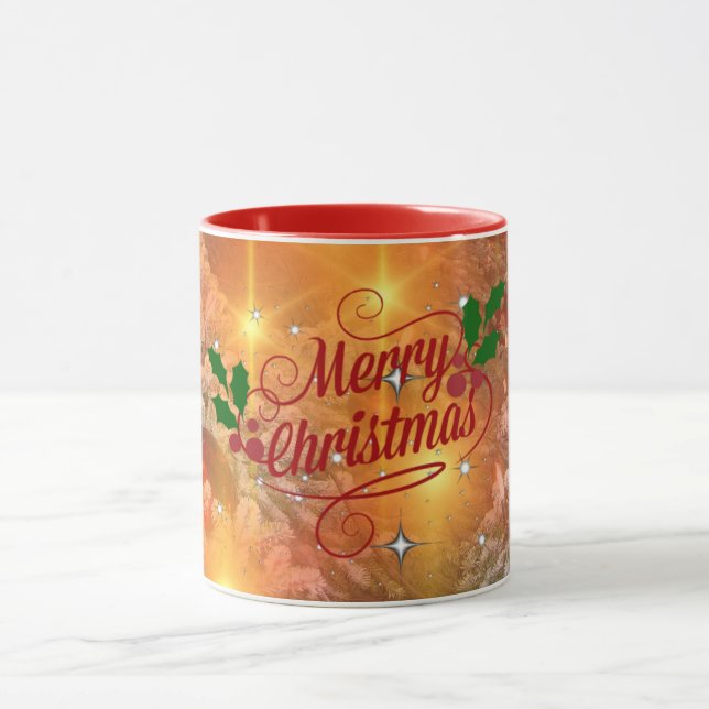 Taza Golden Merry Christmas Mug (Centro)