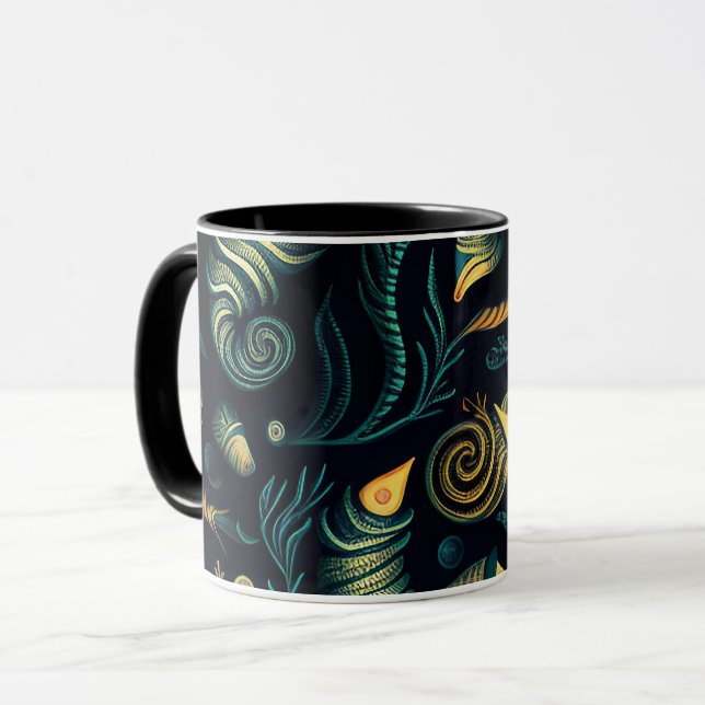 Taza Golden Reefs (Anverso izquierdo)