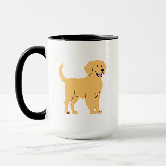 Taza Golden Retriever (Izquierda)