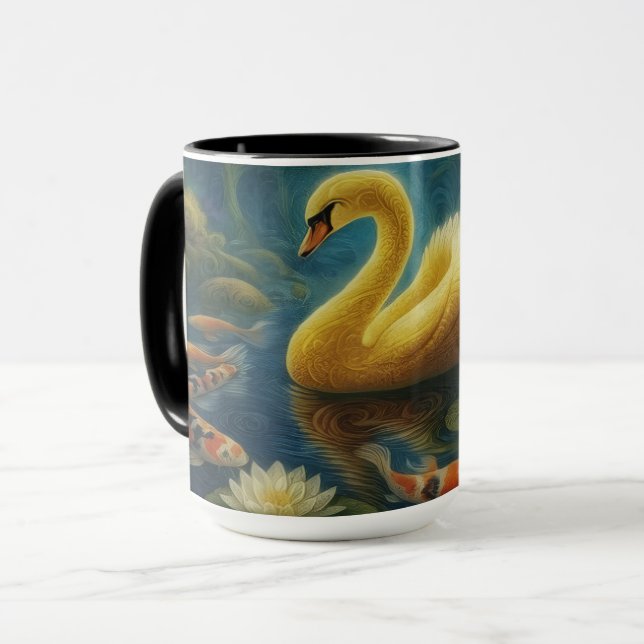 Taza Golden Swan  (Anverso izquierdo)