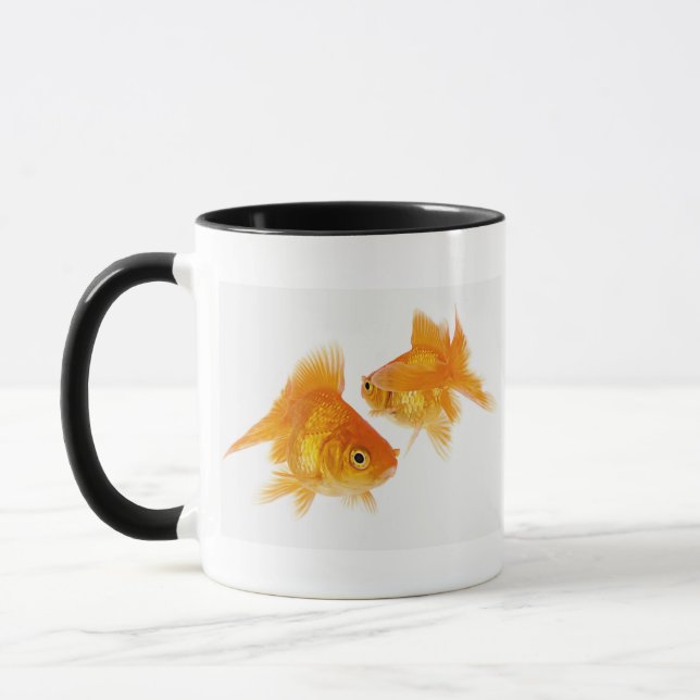 Taza Goldfish dos que se cruza (Izquierda)