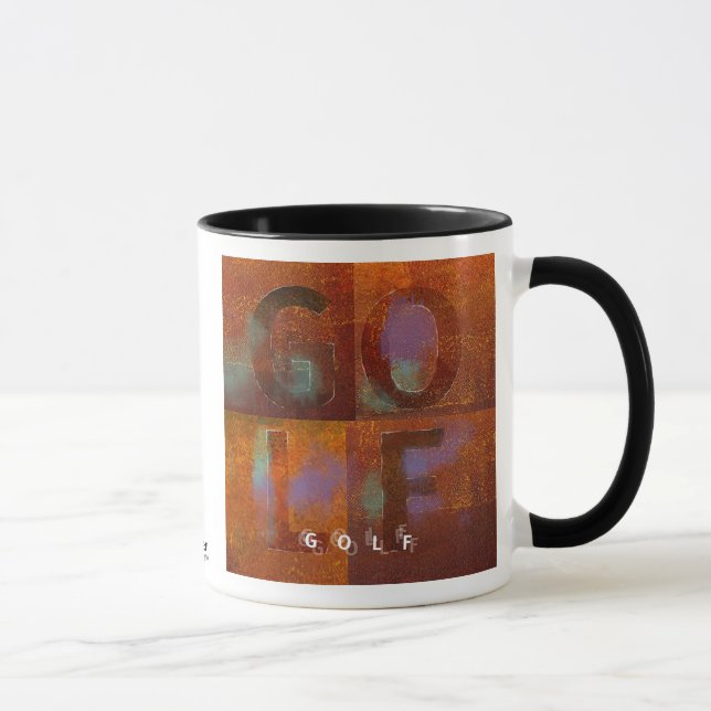 Taza Golf (colección de los "cuadrados") (Derecha)