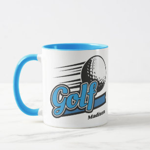 Taza Golf de nombre personalizado