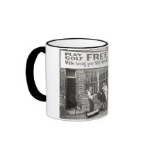 Golf del juego libre (mientras que haciendo su