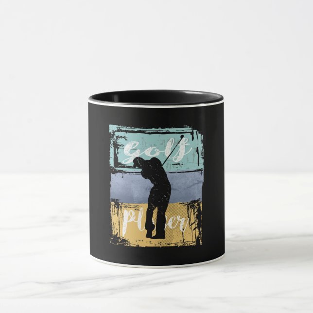 Taza Golf Vintage Retro Style (Centro)