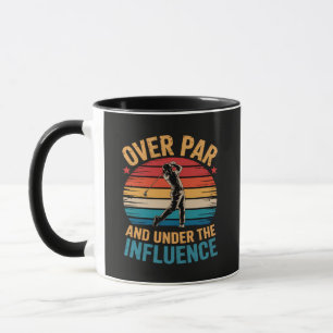 Taza Golfing Divertido Bebiendo
