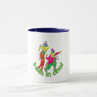 Taza Golfista recibiendo un agujero en uno