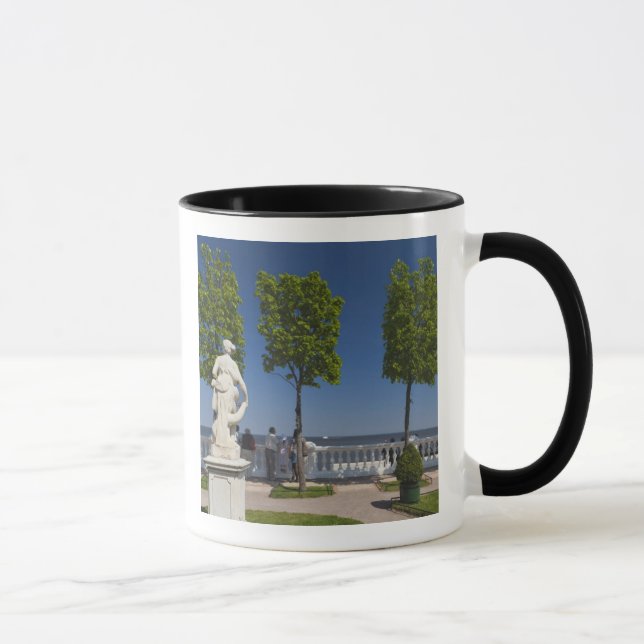 Taza Golfo de Finlandia desde la Villa Monplaisir (Derecha)