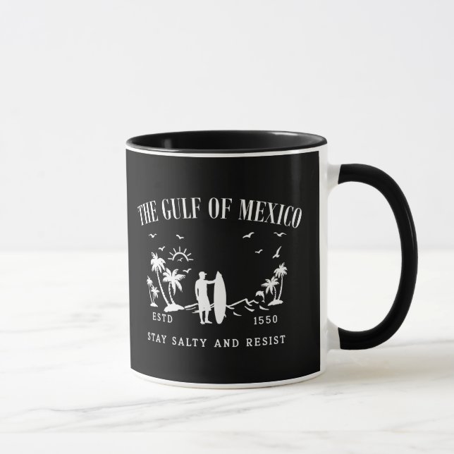 Taza Golfo de México permanezca salado y resista (Derecha)