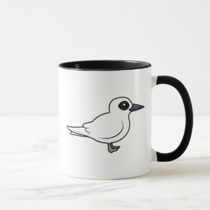 Taza Golondrina de mar del blanco de Birdorable