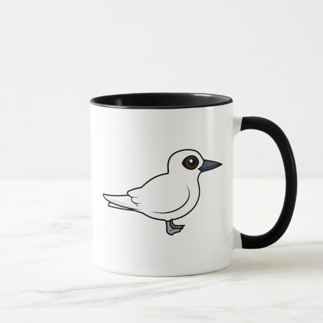Taza Golondrina de mar del blanco de Birdorable (Derecha)