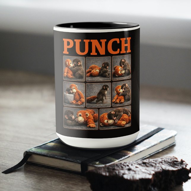 Taza Golpea al Bebé Mono (Subido por el creador)