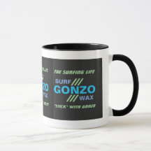 Taza GONZO SURF WAX II