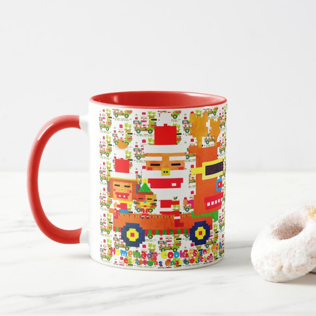 Taza Good boys Christmas (Con donut)