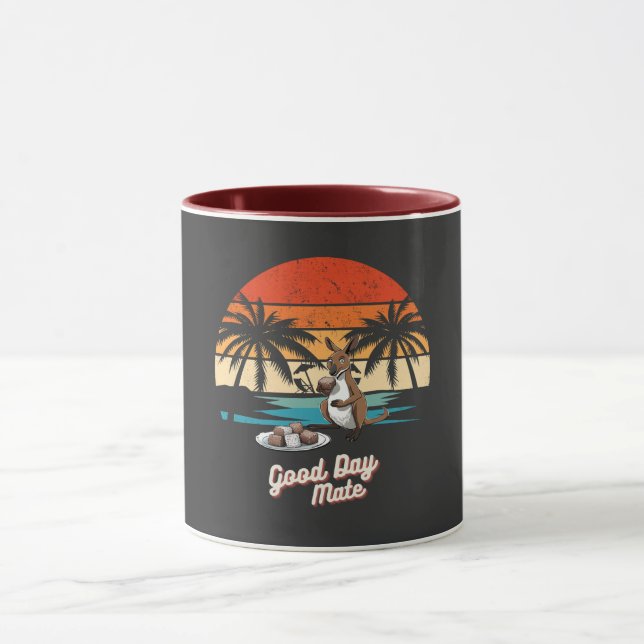 Taza Good Day Mate  kangaroo Australia souvenir  (Centro)