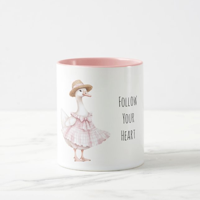 Taza Goose Pink Dress Hat (Centro)