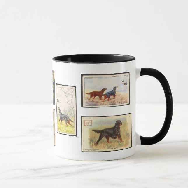 Taza Gordon Setter Cigarette Cards Ceramic Mug (Derecha)