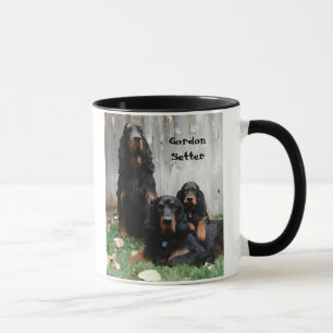 Taza Gordon Setter Generations Pintando Mug de Cerámica