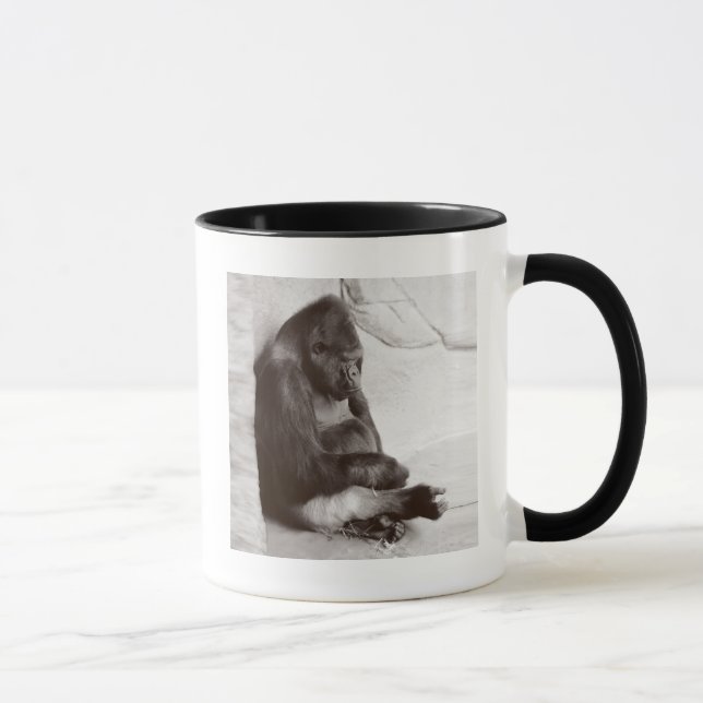 Taza Gorila durmiente de la fotografía (Derecha)