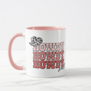 Taza Gorra occidental Howdy Y'all rodeo