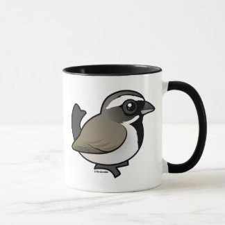 Taza gorrión Negro-throated