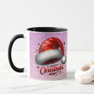 Taza Gorro de Santa Escarlata Brillante