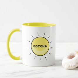Taza Gotcha día - diseño de la adopción
