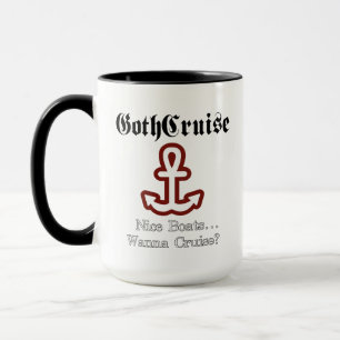 Taza GothCruise Nice Boats Coffee Mug