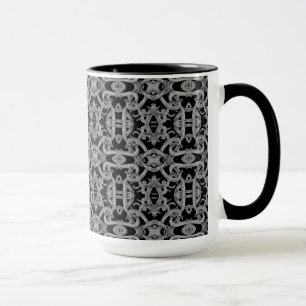 Taza GÓTICA Combinación Negra Alta