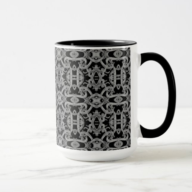 Taza GÓTICA Combinación Negra Alta (Derecha)