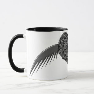 Taza Gótico Alegre Corazón de Amor Mug
