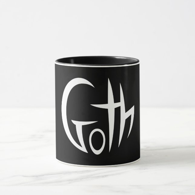 Taza Gótico (Letras apuntadas) (Centro)