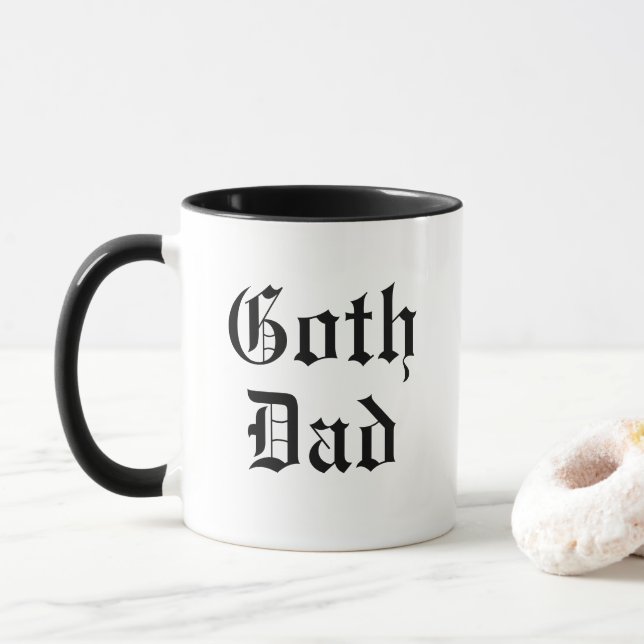 Taza Gótico Papá (Con donut)