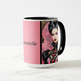 Taza Gótico Rosa Lady Coffee Mug