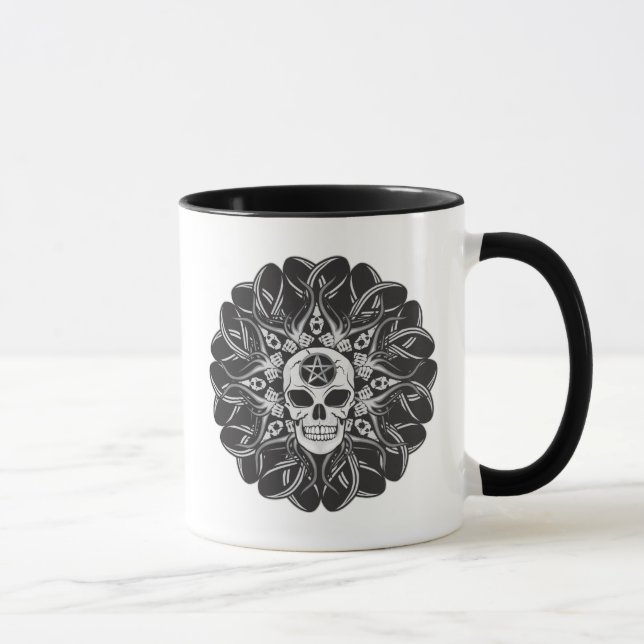 Taza Gótico Skull (Derecha)
